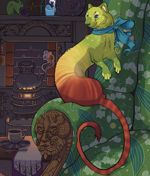 Illustration for Charlotte English's Road to Roseberry Faire